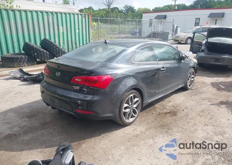 2016 Kia Forte Koup Sx из США, поврежденный, VIN KNAFZ6A36G5642552